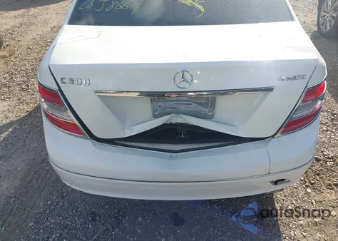 2008 Mercedes-Benz C 300 Luxury 4Matic/Sport 4Matic from USA, damaged, VIN WDDGF81X98F188443